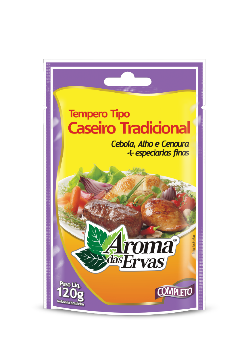 Tempero Tipo Caseiro Tradicional 120g