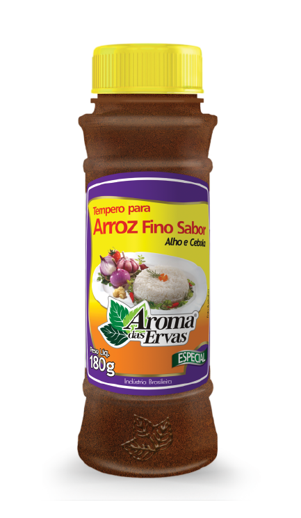 Tempero para Arroz Fino Sabor 180g